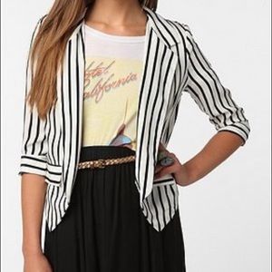 Sparkle & Fade by Urban Outfitters striped blazer